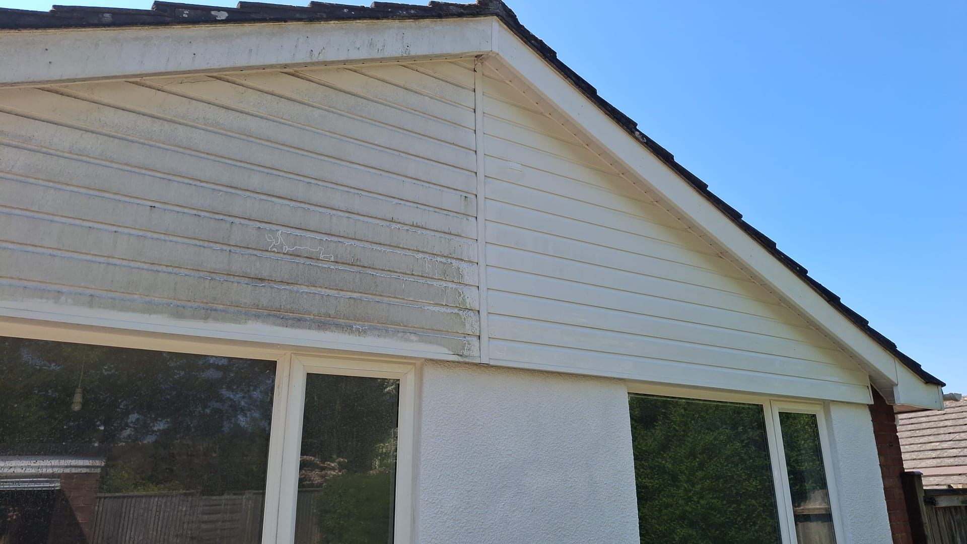 House before painting